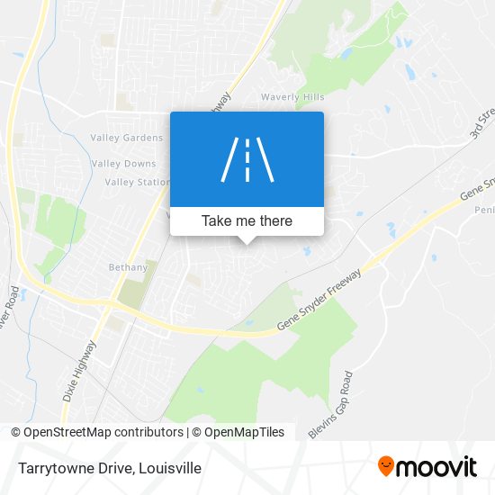 Tarrytowne Drive map