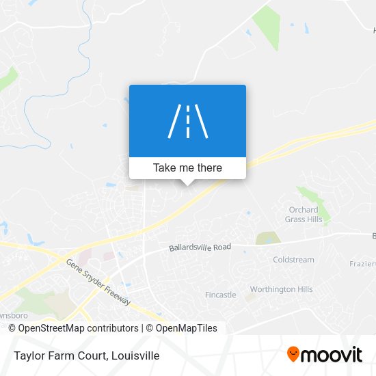 Taylor Farm Court map
