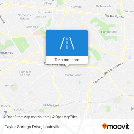 Taylor Springs Drive map