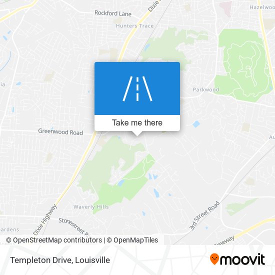 Templeton Drive map