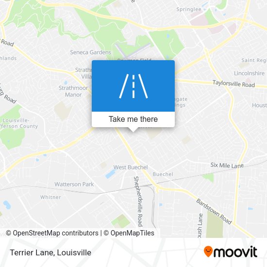 Mapa de Terrier Lane