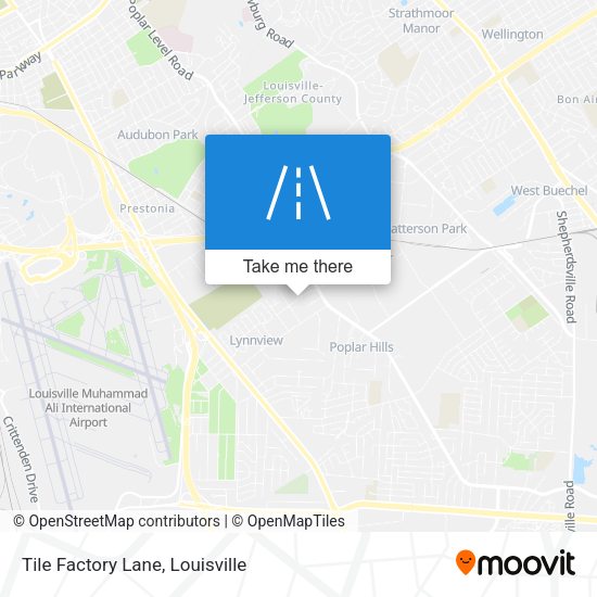 Tile Factory Lane map