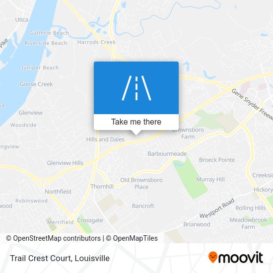 Mapa de Trail Crest Court