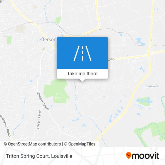 Triton Spring Court map