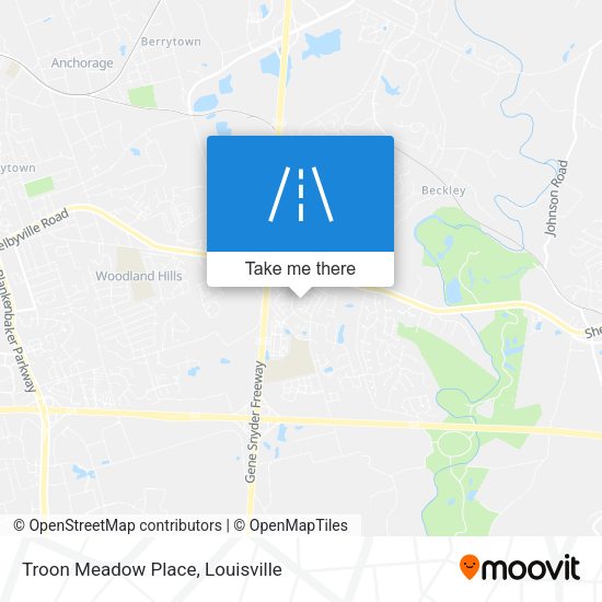 Mapa de Troon Meadow Place