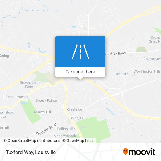 Mapa de Tuxford Way