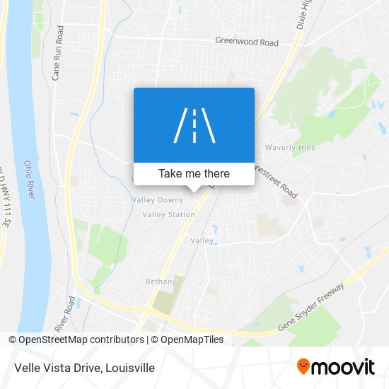 Velle Vista Drive map