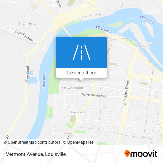 Vermont Avenue map