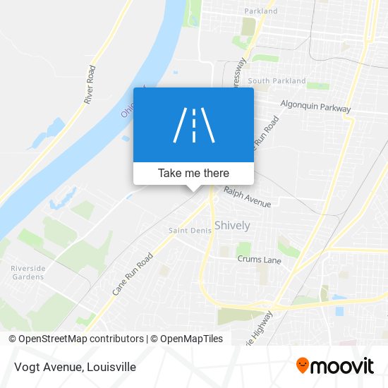 Vogt Avenue map