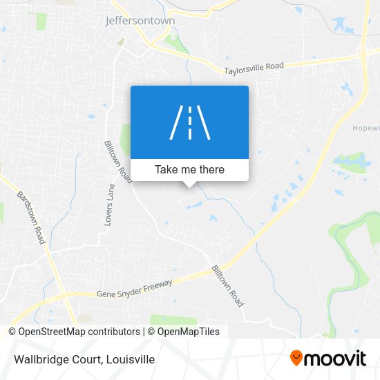 Mapa de Wallbridge Court