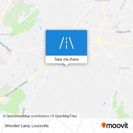 Mapa de Wendler Lane