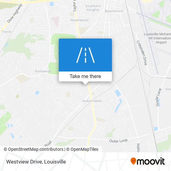 Westview Drive map