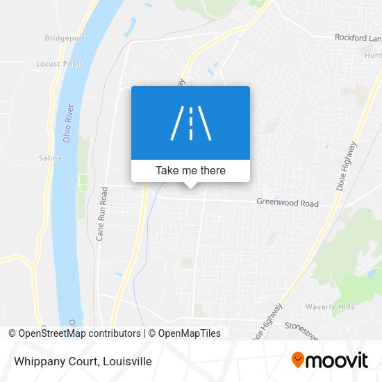 Mapa de Whippany Court