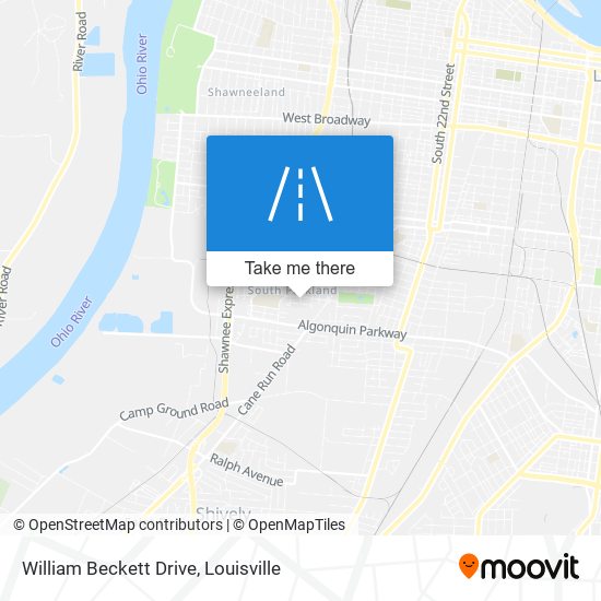 William Beckett Drive map