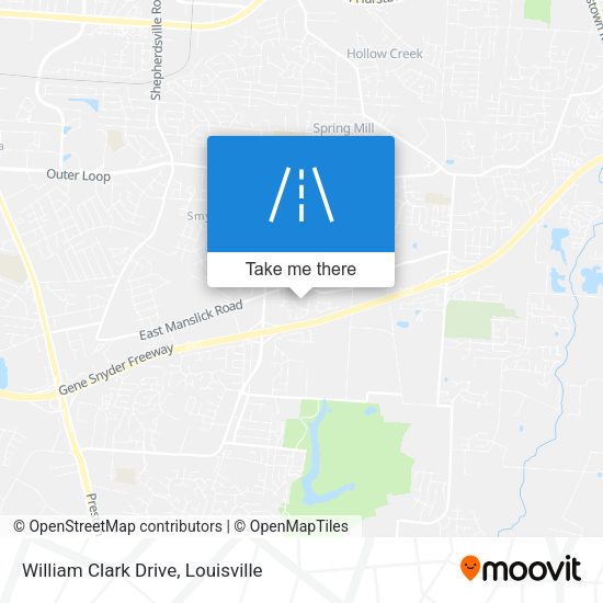 William Clark Drive map