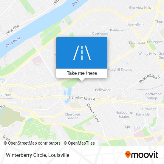 Winterberry Circle map