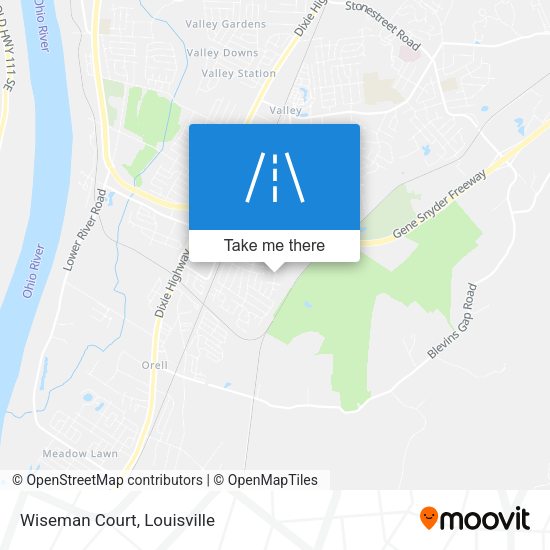 Mapa de Wiseman Court