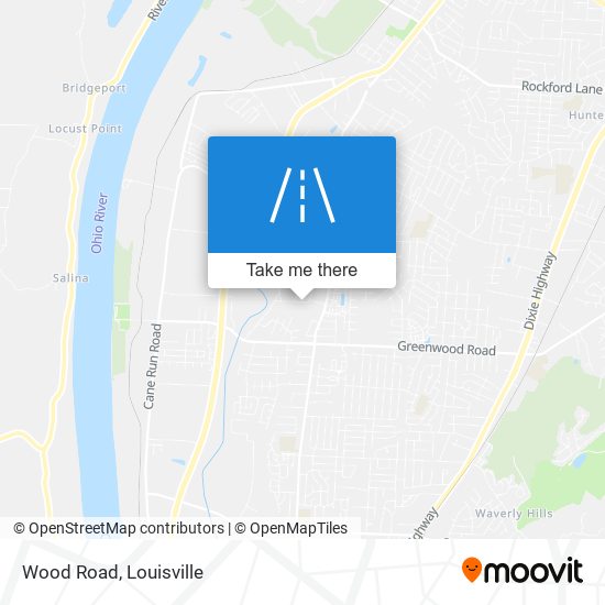 Mapa de Wood Road