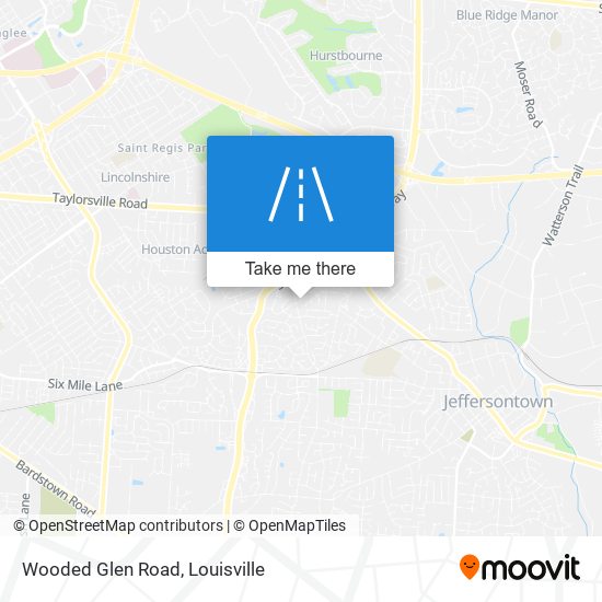 Mapa de Wooded Glen Road