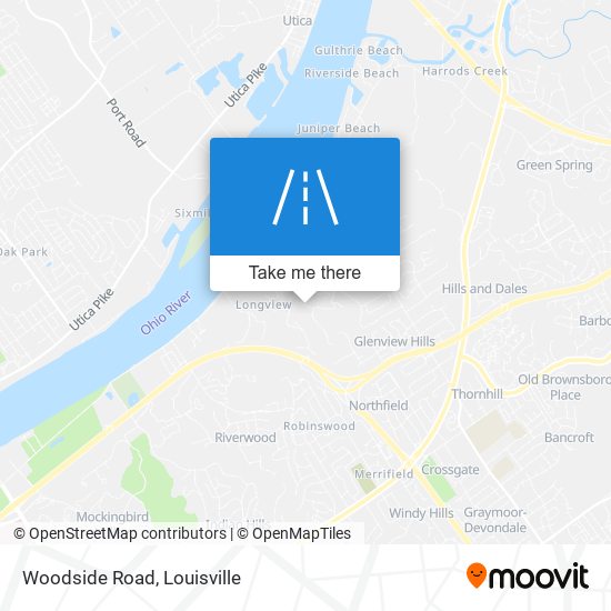 Woodside Road map