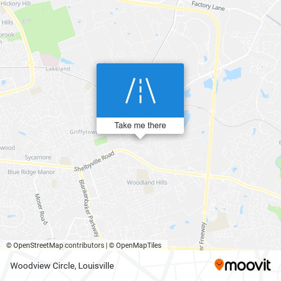 Woodview Circle map