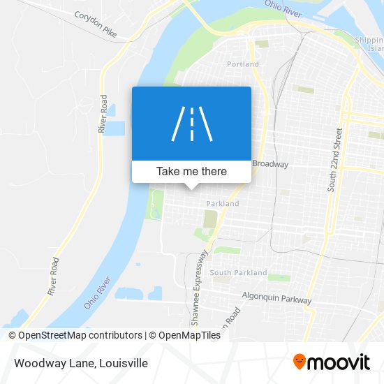 Woodway Lane map