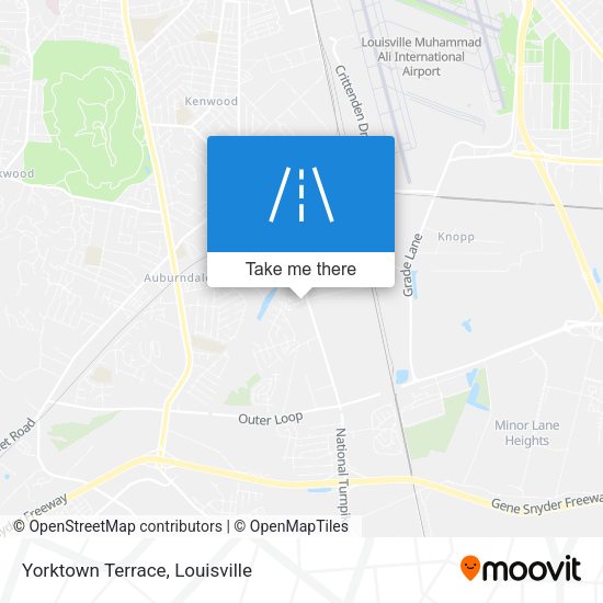 Yorktown Terrace map