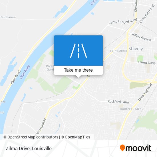 Mapa de Zilma Drive