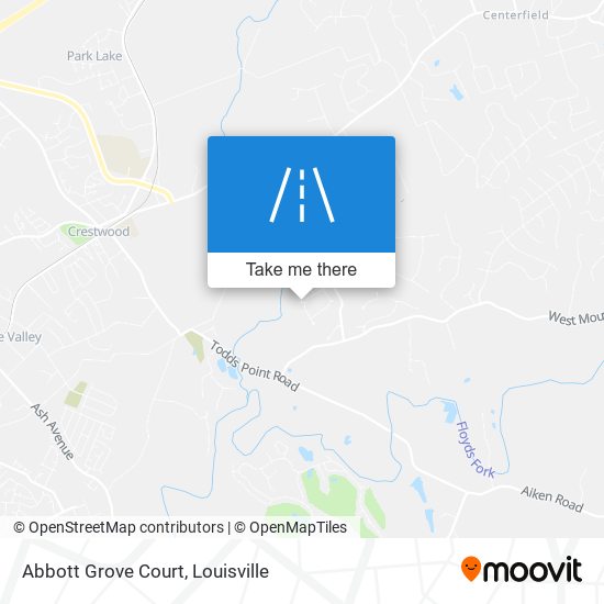 Abbott Grove Court map