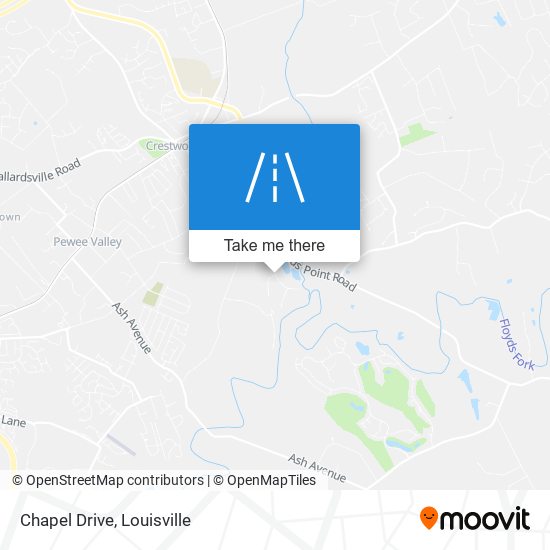 Chapel Drive map