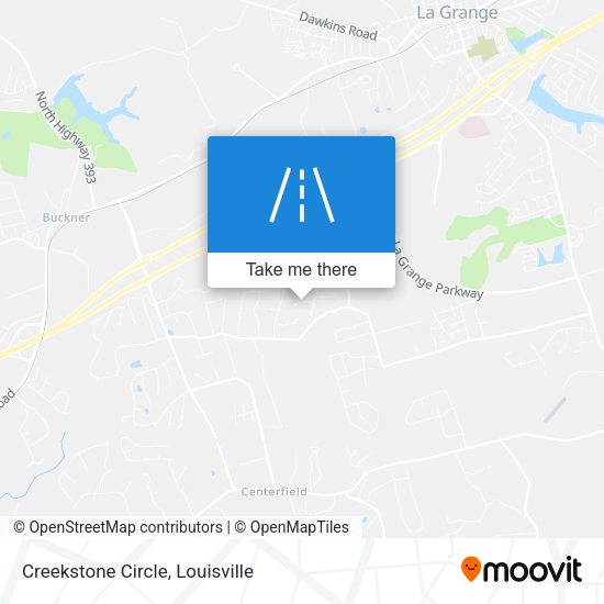 Mapa de Creekstone Circle