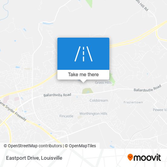 Eastport Drive map