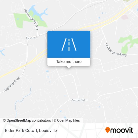 Elder Park Cutoff map