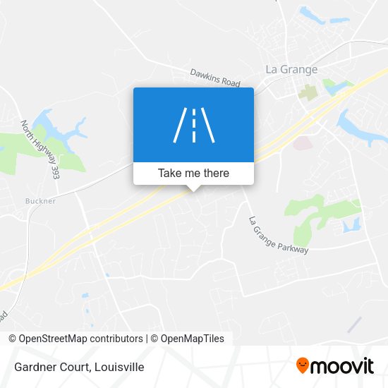 Mapa de Gardner Court
