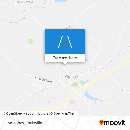 Home Way map