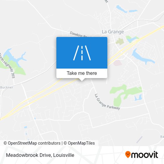 Mapa de Meadowbrook Drive