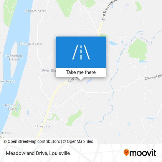 Meadowland Drive map