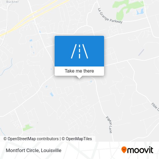 Montfort Circle map