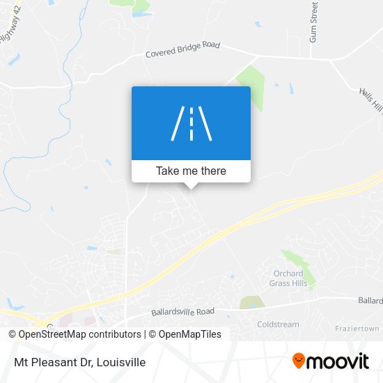 Mapa de Mt Pleasant Dr