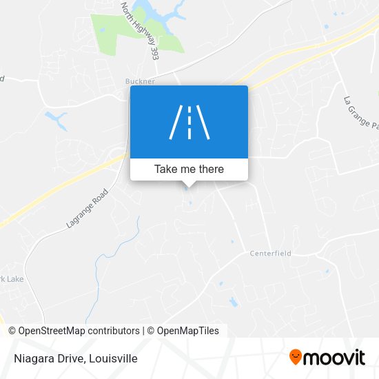 Mapa de Niagara Drive