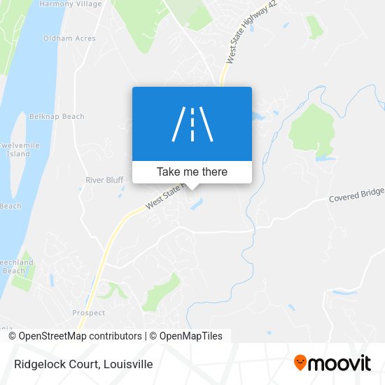 Mapa de Ridgelock Court