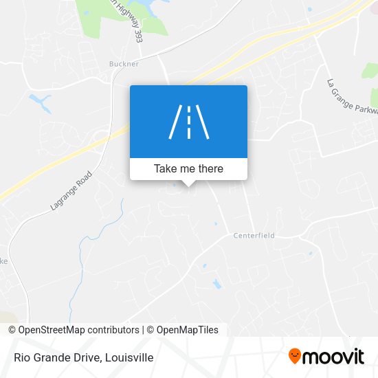 Rio Grande Drive map