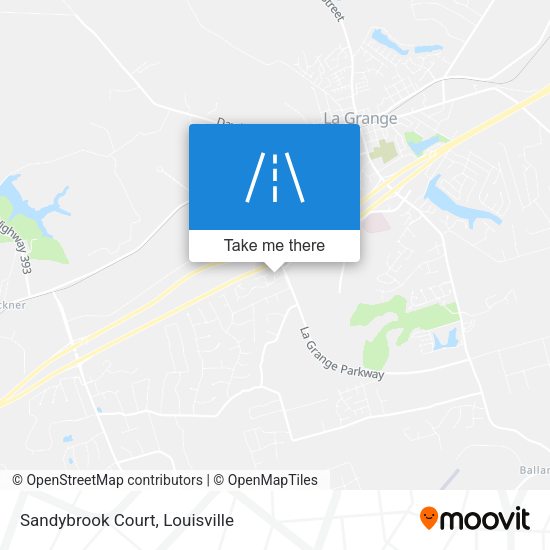 Mapa de Sandybrook Court