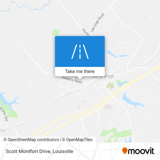 Mapa de Scott Montfort Drive