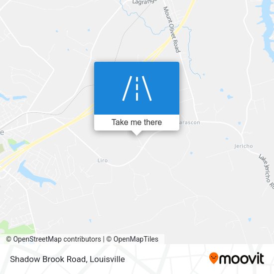 Shadow Brook Road map
