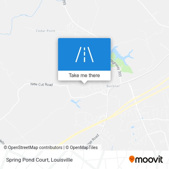 Spring Pond Court map