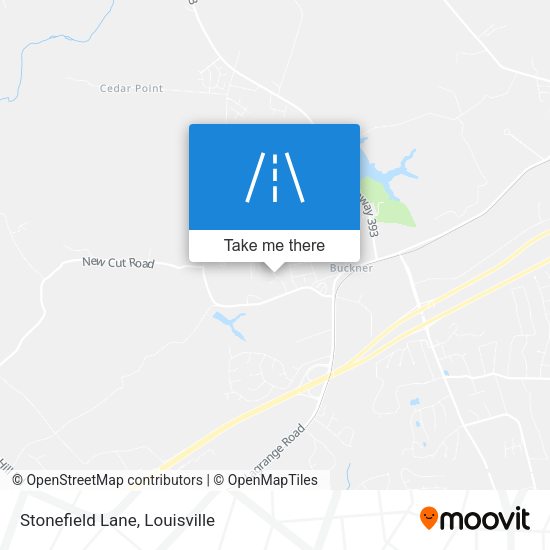 Stonefield Lane map