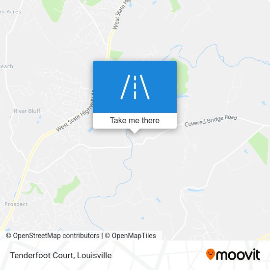 Tenderfoot Court map