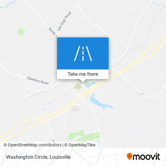 Mapa de Washington Circle