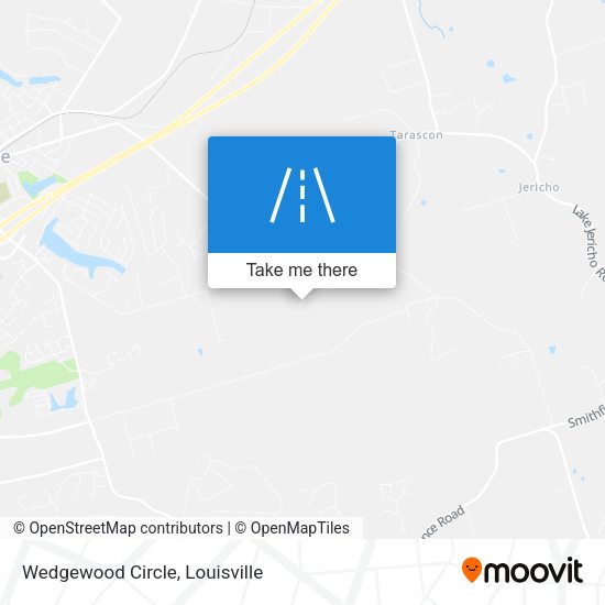Wedgewood Circle map